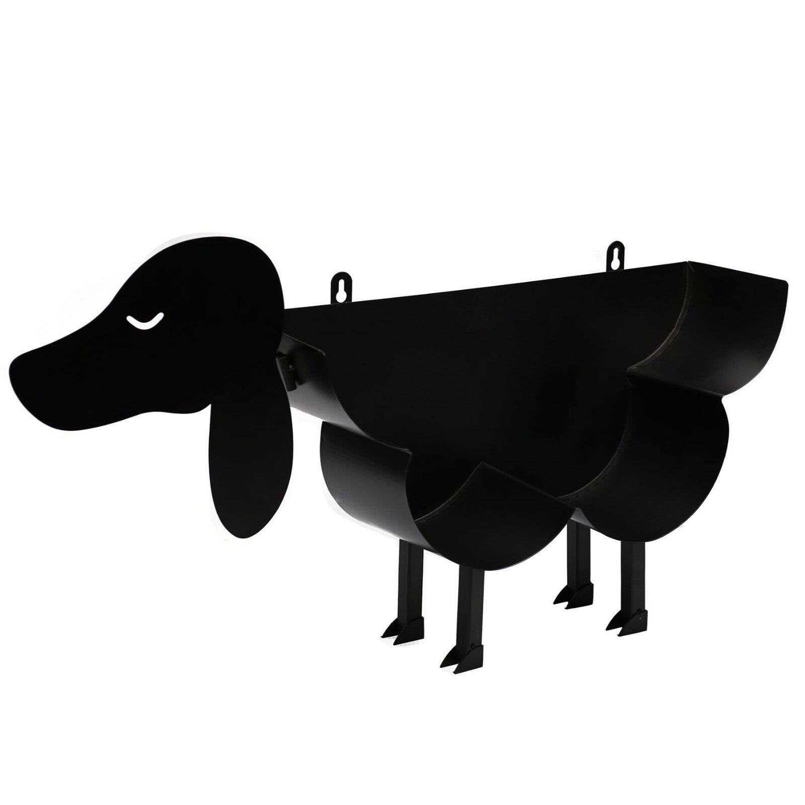 Toilet Roll Holder Dog Free Standing Novelty Metal Toilet Paper Stand | Pukkr